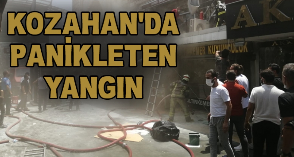 500 Yıllık Tarihi Kapalı Çarşıda Korkutan Yangın