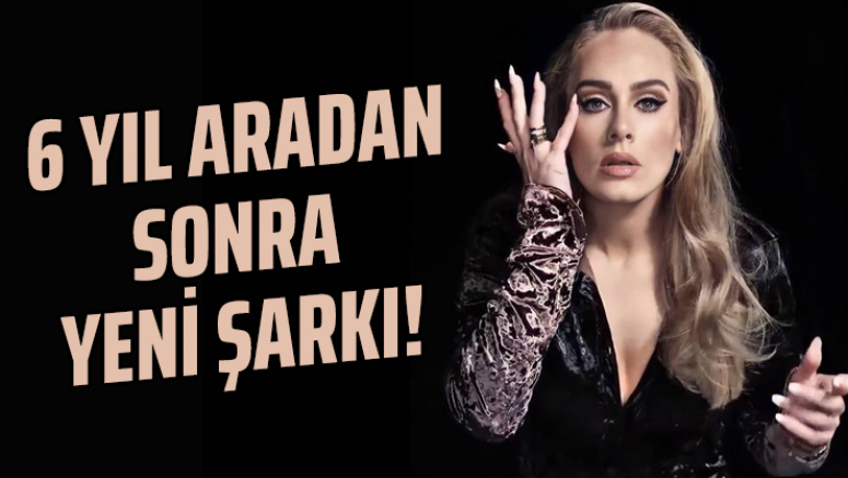 6 yıl aradan sonra yeni şarkı!