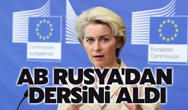 AB, Rusya'dan dersini aldı