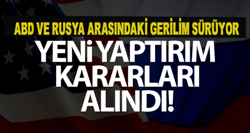 ABD 10 Rus Diplomatı Sınır Dışı Ediyor
