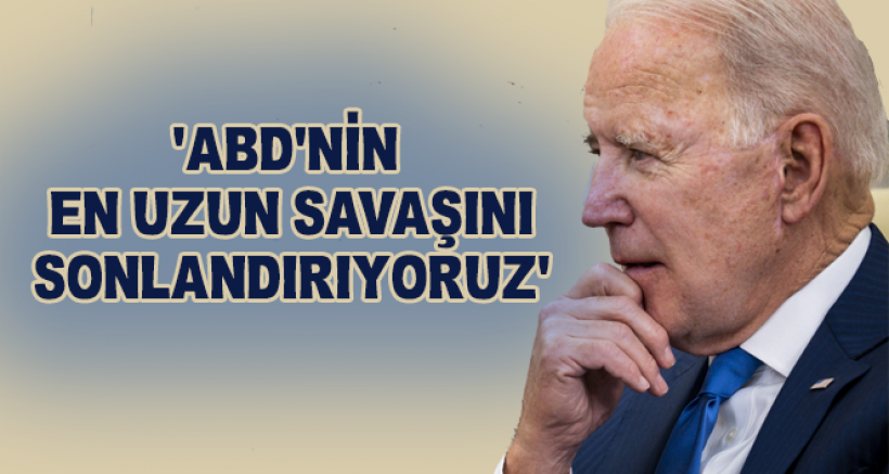 ABD Başkanı'ndan Afganistan Açıklaması