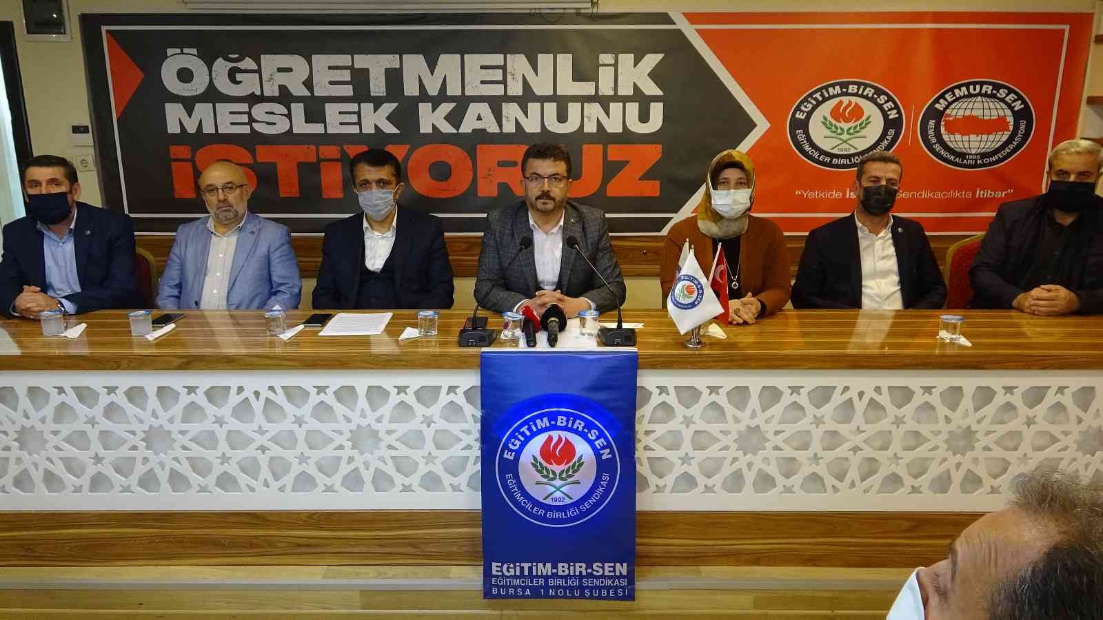 Acar: Meslek Kanunu Öğretmene Destek Kanunu Olmalıdır