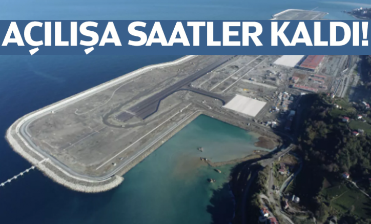 Açılışa saatler kaldı!