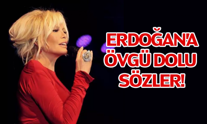 Ajda Pekkan'dan Cumhurbaşkanı Erdoğan için övgü dolu sözler