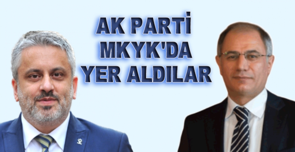 AK Parti MKYK'da Bursa'dan Efkan Ala Ve Ayhan Salman Yer Aldı