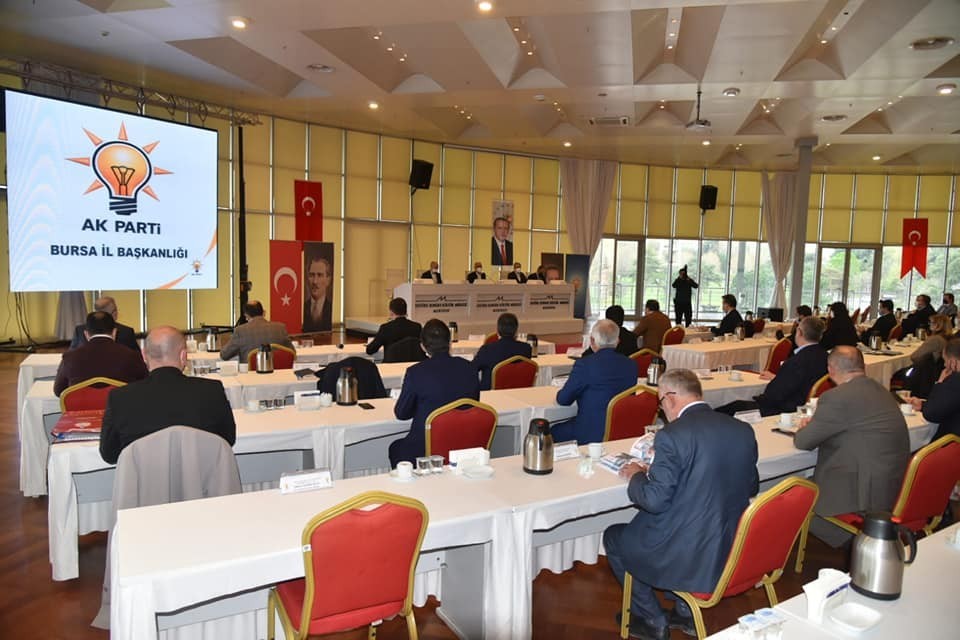 Ak Parti Teşkilatı Bursanın Geleceği İçin Bir Araya Geldi