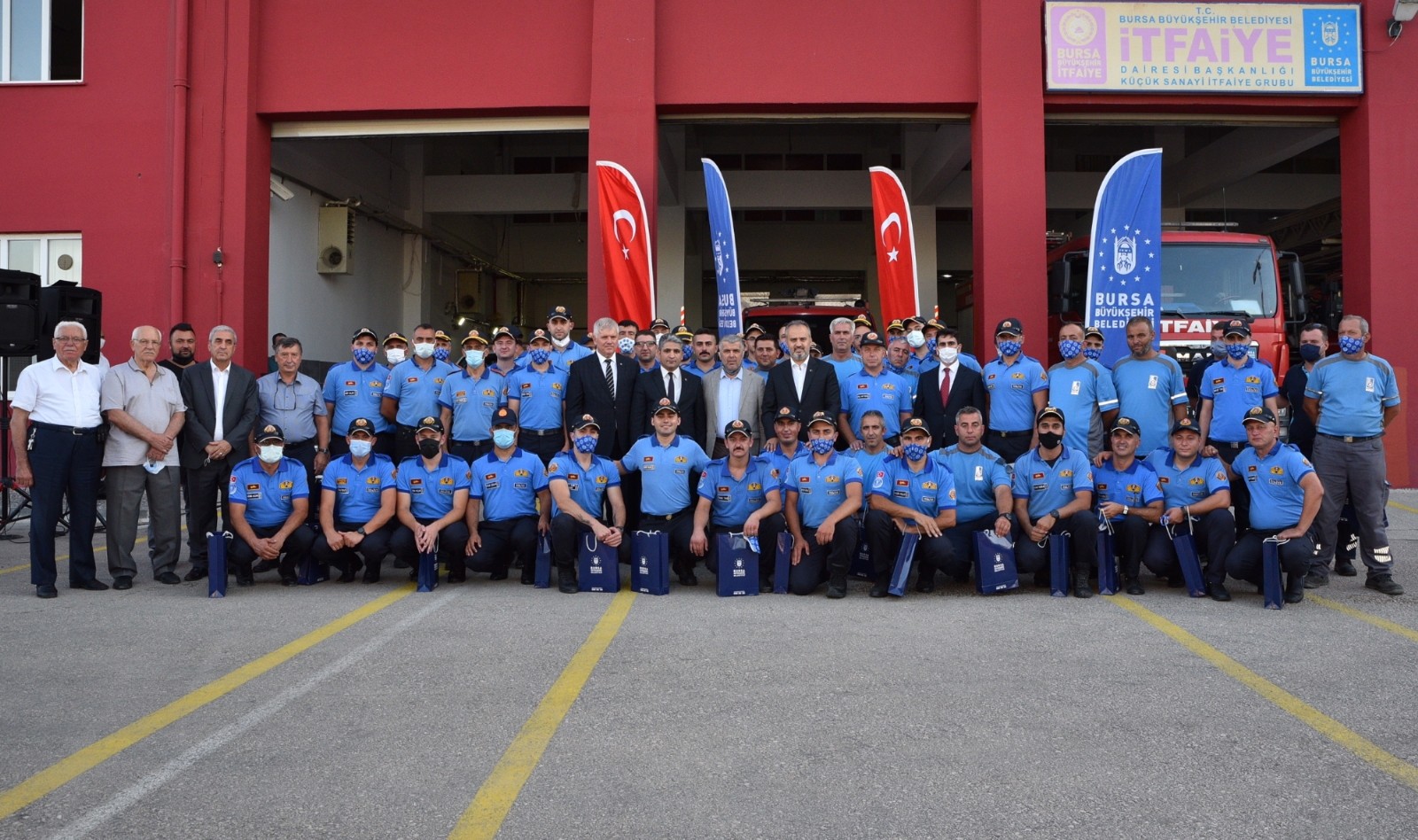 Akdenizdeki Hizmet Neferleri Bursaya Döndü