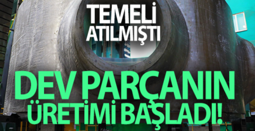 Akkuyu NGS'nin 3. Ünitesi İçin Nükleer Reaktör Üretimine Başlandı