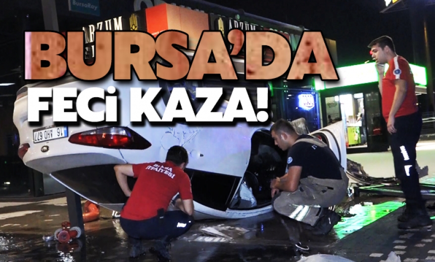 Alkollü Sürücü Kontrolünü Kaybedince Yürüyüş Parkuruna Uçtu