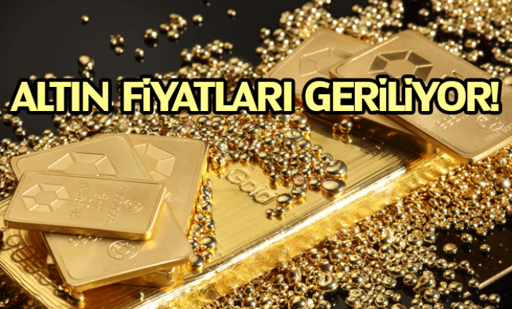Altın fiyatları geriliyor!