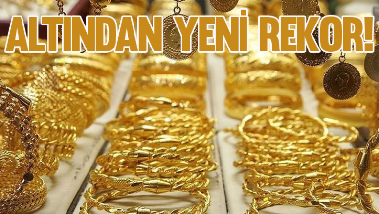 Altından yeni rekor!