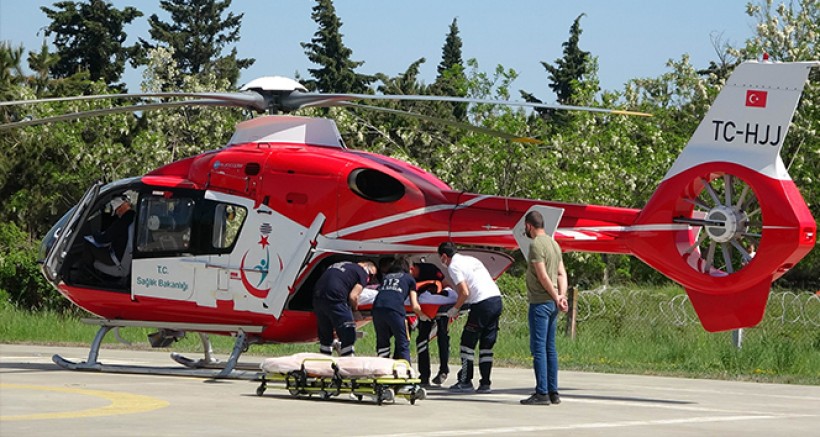 Ambulans Helikopterle Rekor