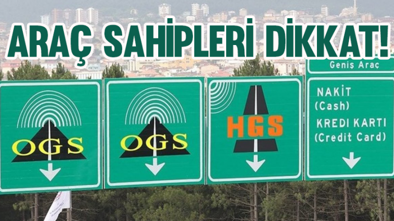 Araç sahipleri dikkat!