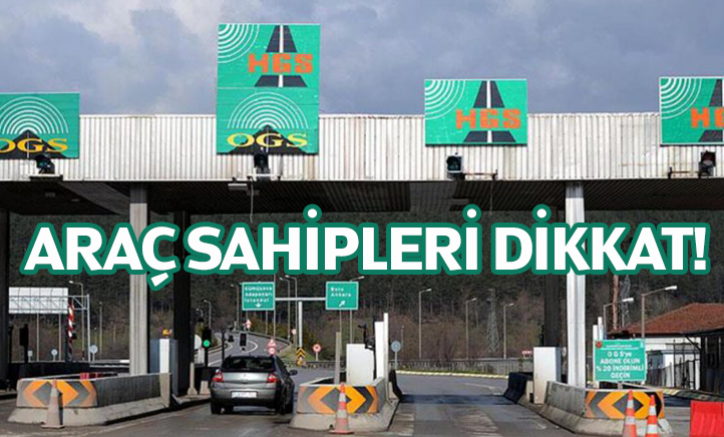 Araç sahipleri dikkat!