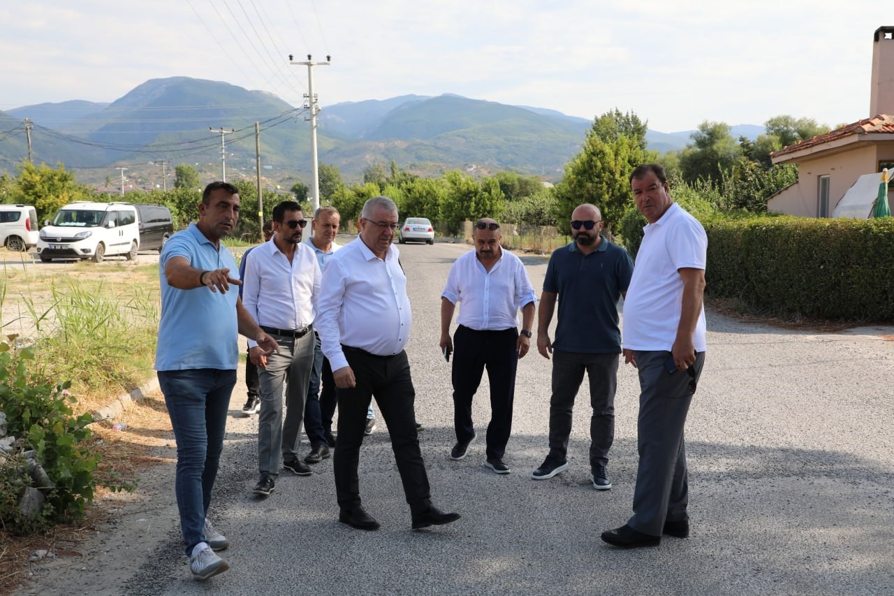 Asfaltlama Çalışmaları Devam Ediyor