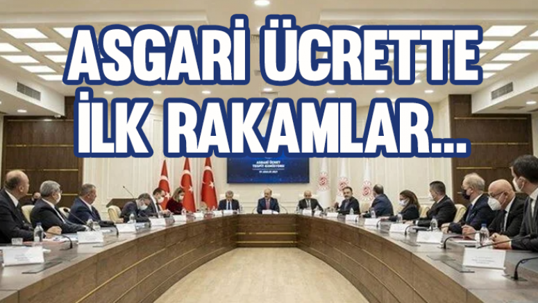 Asgari ücrette ilk rakamlar...