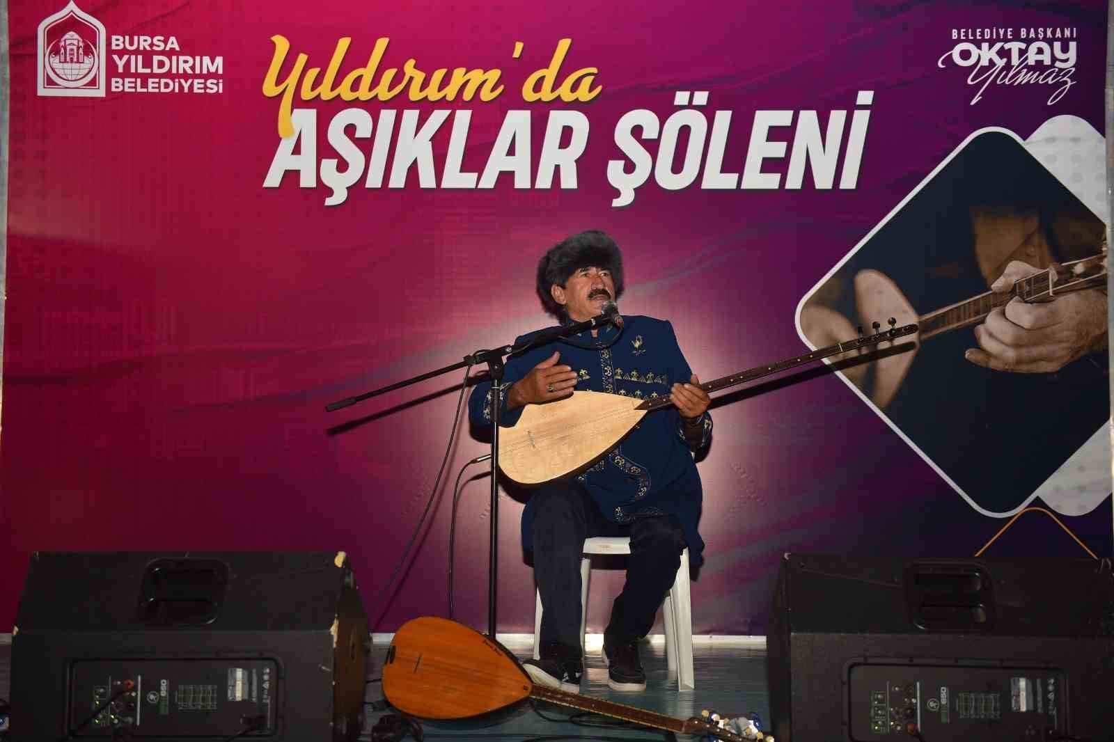 Aşıklar Geleneği Yıldırımda Yaşatılıyor