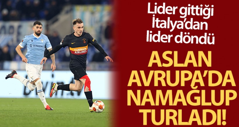 Aslan Avrupa'da namağlup lider!