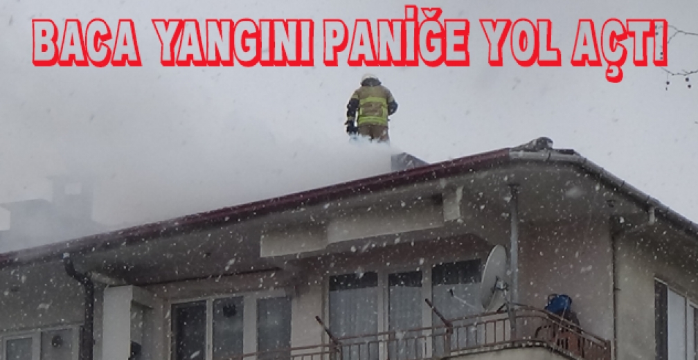 Baca Yangını Paniğe Yol Açtı