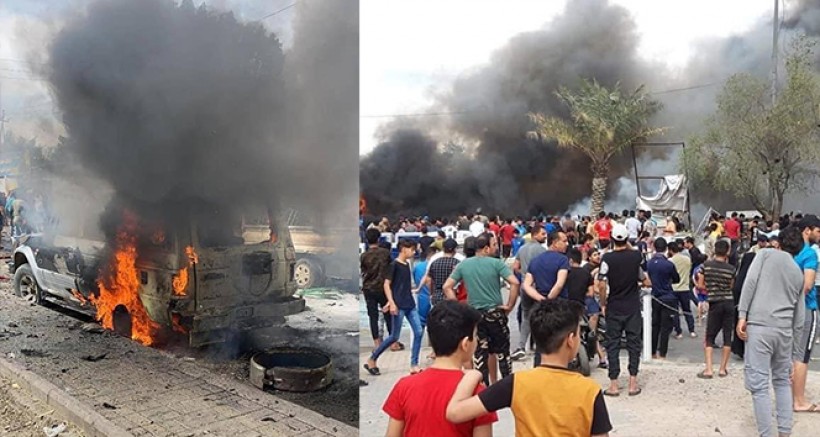 Bağdat'ta Pazar Yerinde Bombalı Araçla Saldırı: 4 Ölü 17 Yaralı