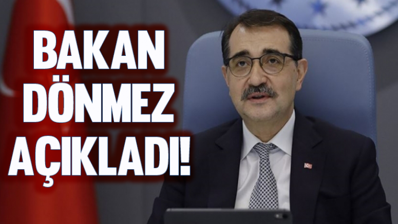 Bakan Dönmez açıkladı!