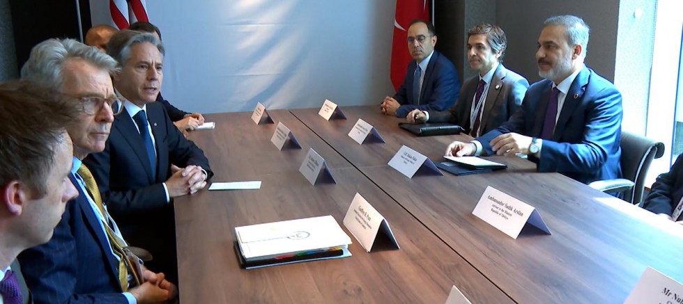 Bakan Fidan, ABD'li mevkidaşı Blinken'la görüştü