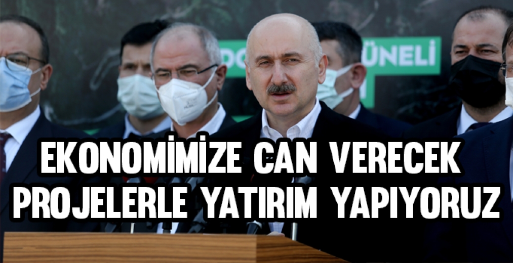 Bakan Karaismailoğlu: Biz Heykellerle Değil, Ekonomiye Can Verecek Projelerle Yatırım Yapıyoruz