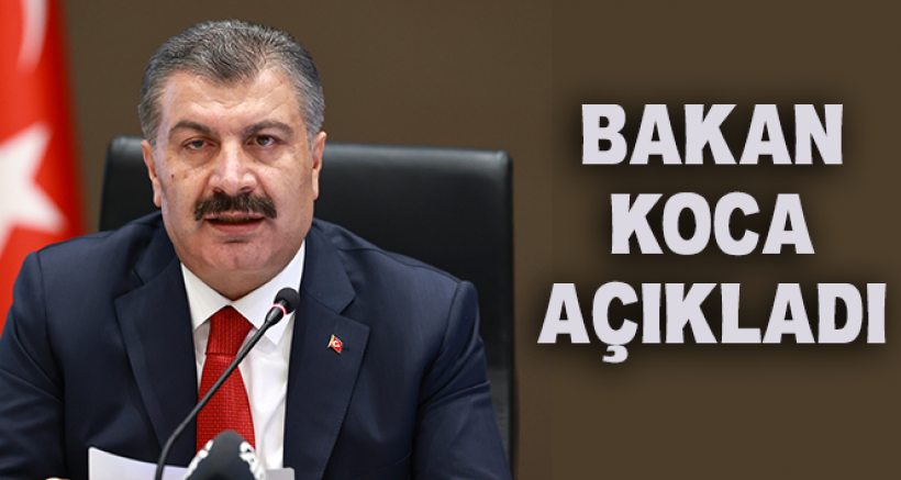 Bakan Koca: 'İki sınır kapımız ve 2 havalimanında aşı pazartesi başlıyor'