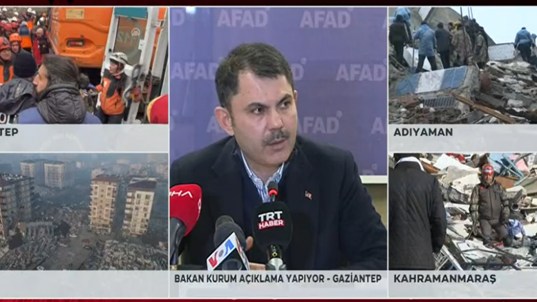 Bakan Kurum'dan depremle ilgili son dakika açıklamaları