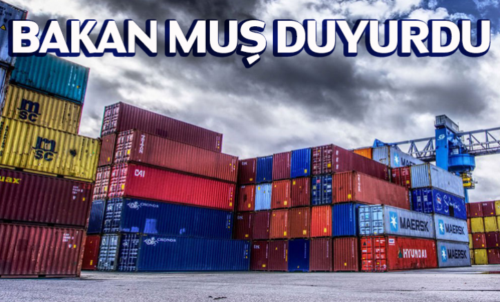 Bakan Muş duyurdu