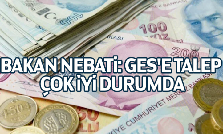 Bakan Nebati: GES'e talep çok iyi durumda