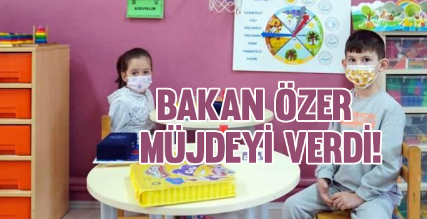 Bakan Özer Müjdeyi Verdi!