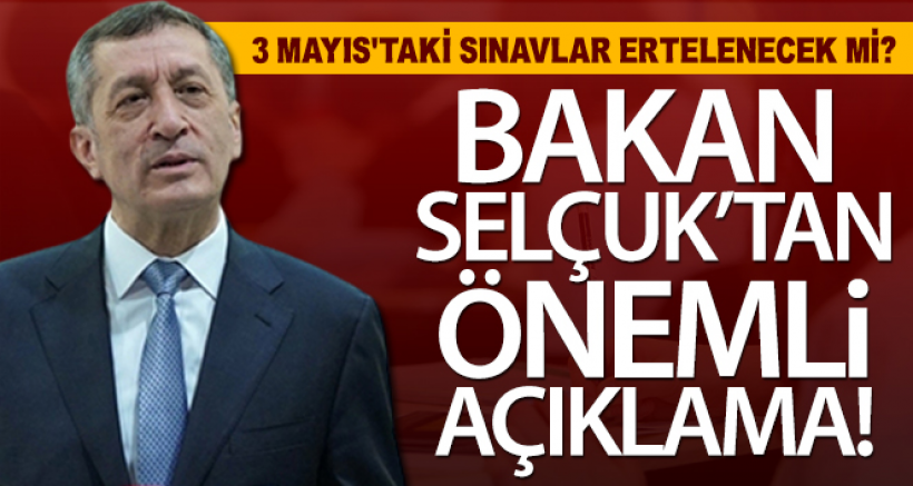 Bakan Selçuk'tan Önemli Açıklama!