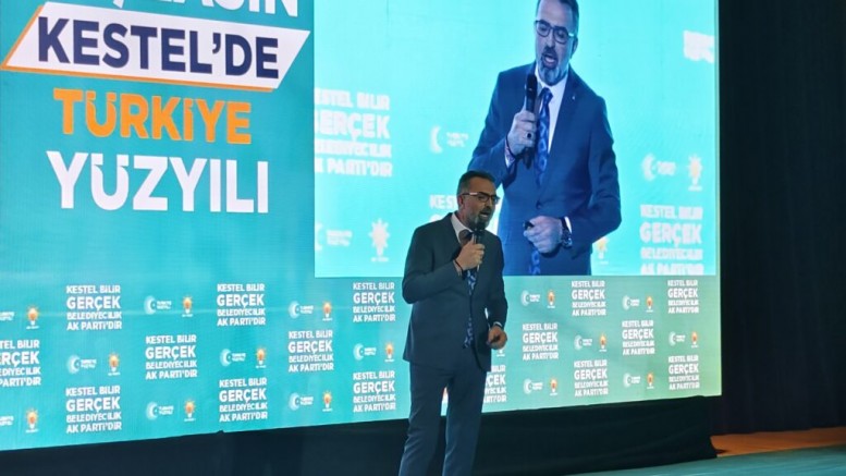 Başkan adayı Erol : Kestel’de Türkiye yüzyılı başlıyor