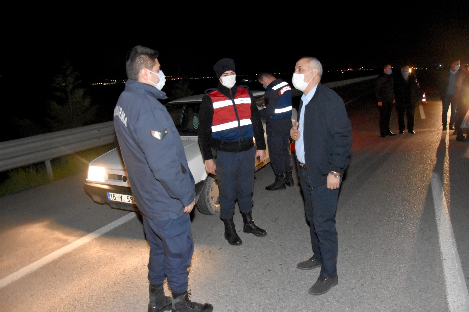 Başkan Aydından Görev Noktalarına Ziyaret