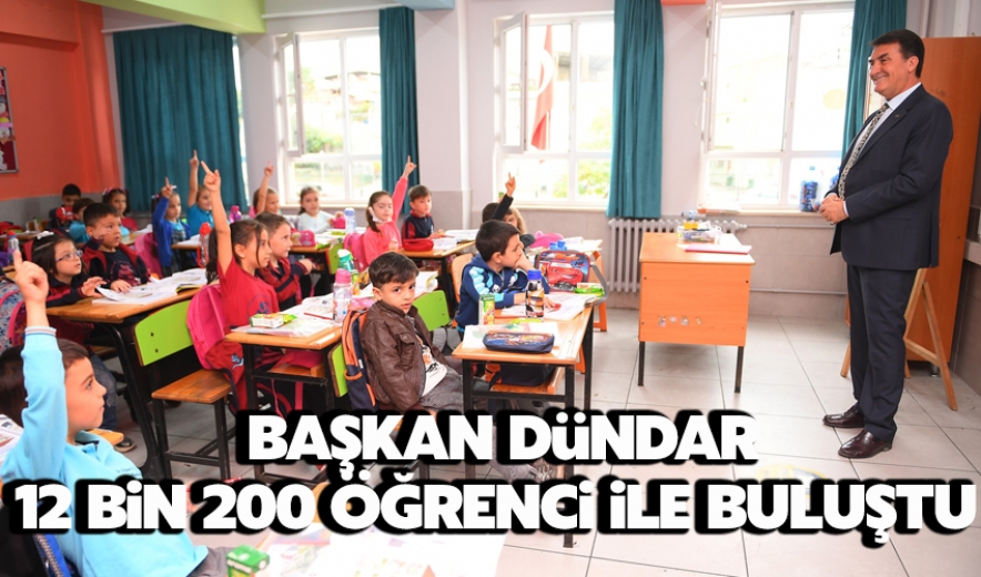 Başkan Dündar, 12 Bin 200 Öğrenci İle Buluştu