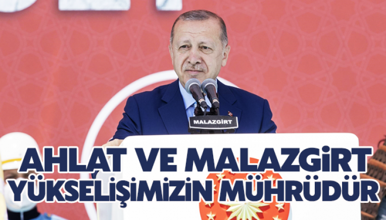 Başkan Erdoğan Ahlat'ta