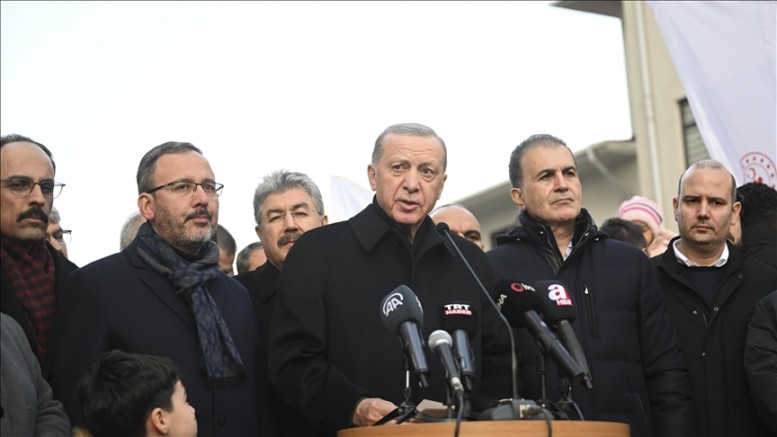 Başkan Erdoğan:Can kaybımız 16 bin 546, yaralı sayımız 66 bin 132