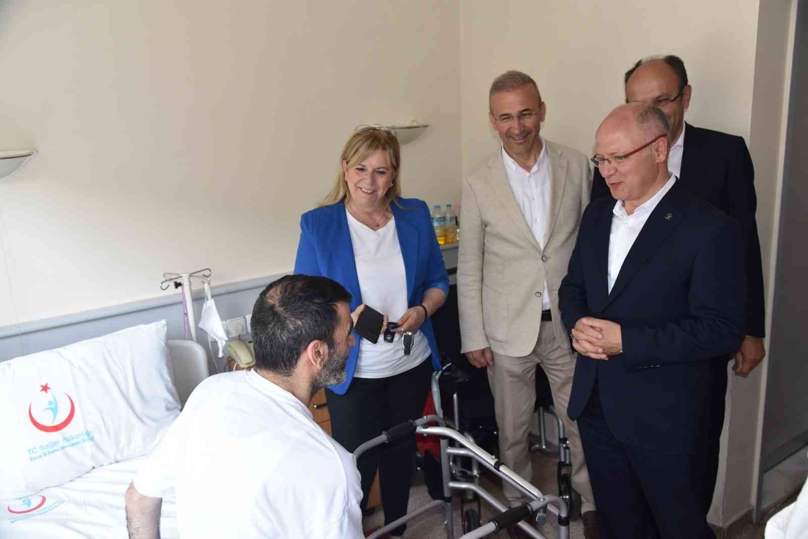 Başkan Gürkan'dan Anlamlı Ziyaret