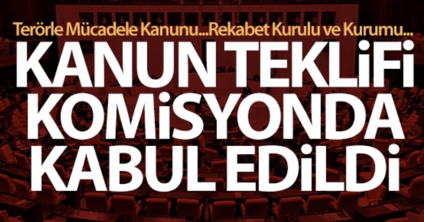Bazı Kanunlarda Değişiklik Yapılmasına Dair Kanun Teklifi Kabul Edildi