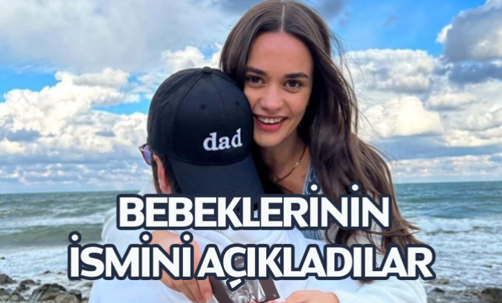Bebeklerinin ismini açıkladılar