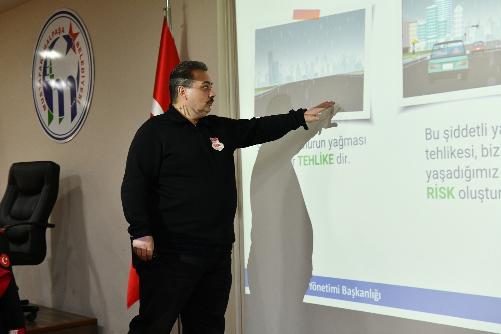 Belediye Personeline Afet Farkındalık Eğitimi