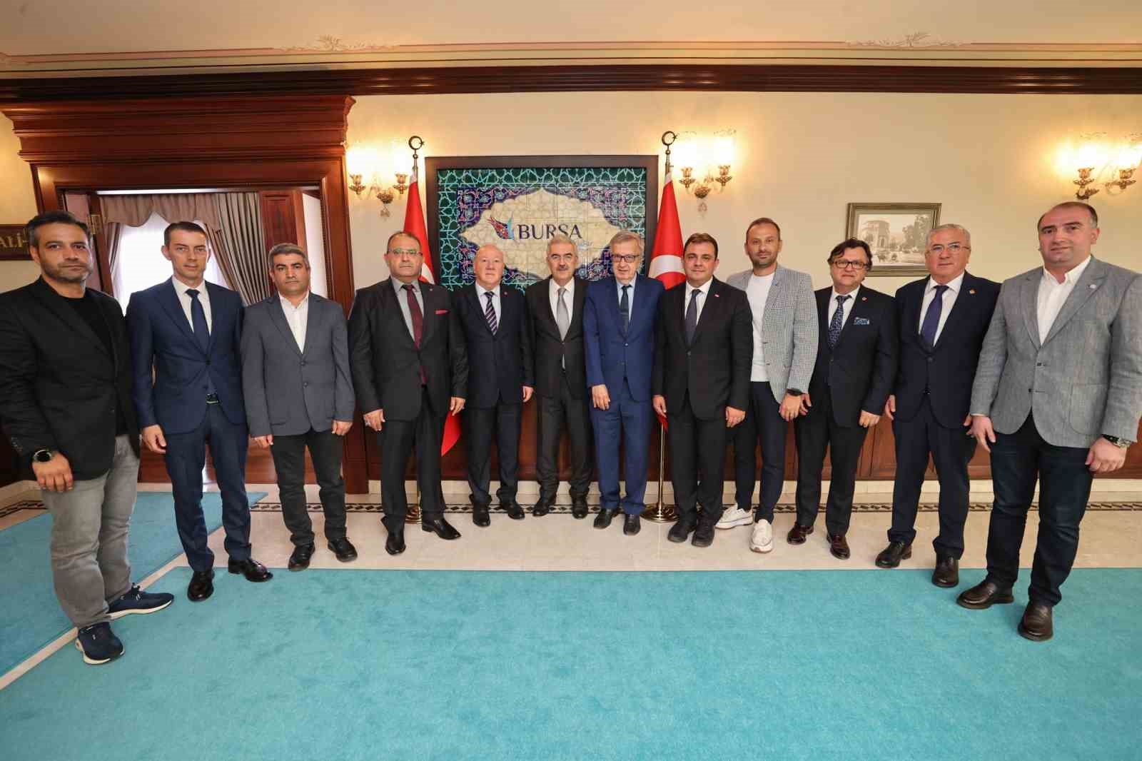 Bgcden Vali Ayyıldıza Ziyaret