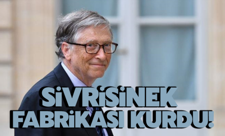Bill Gates sivrisinek fabrikası kurdu iddiası
