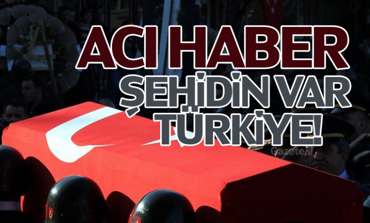 Bir polis şehit oldu