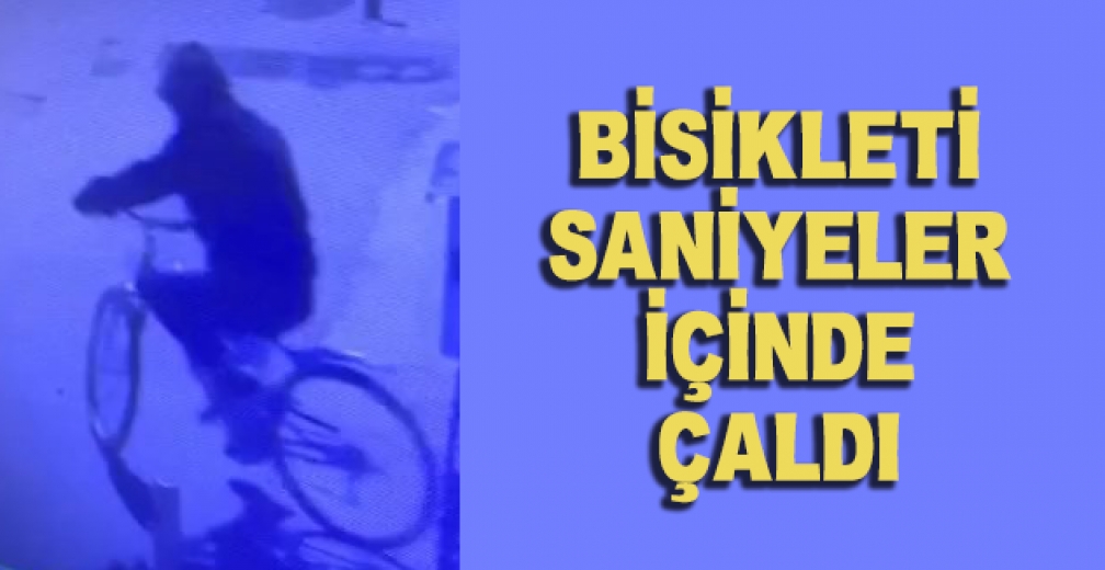 Bisikleti Saniyeler İçinde Çaldı