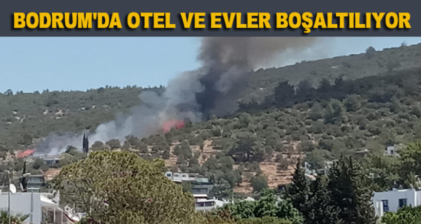 Bodrum'da Otel Ve Taşlar Boşaltılıyor