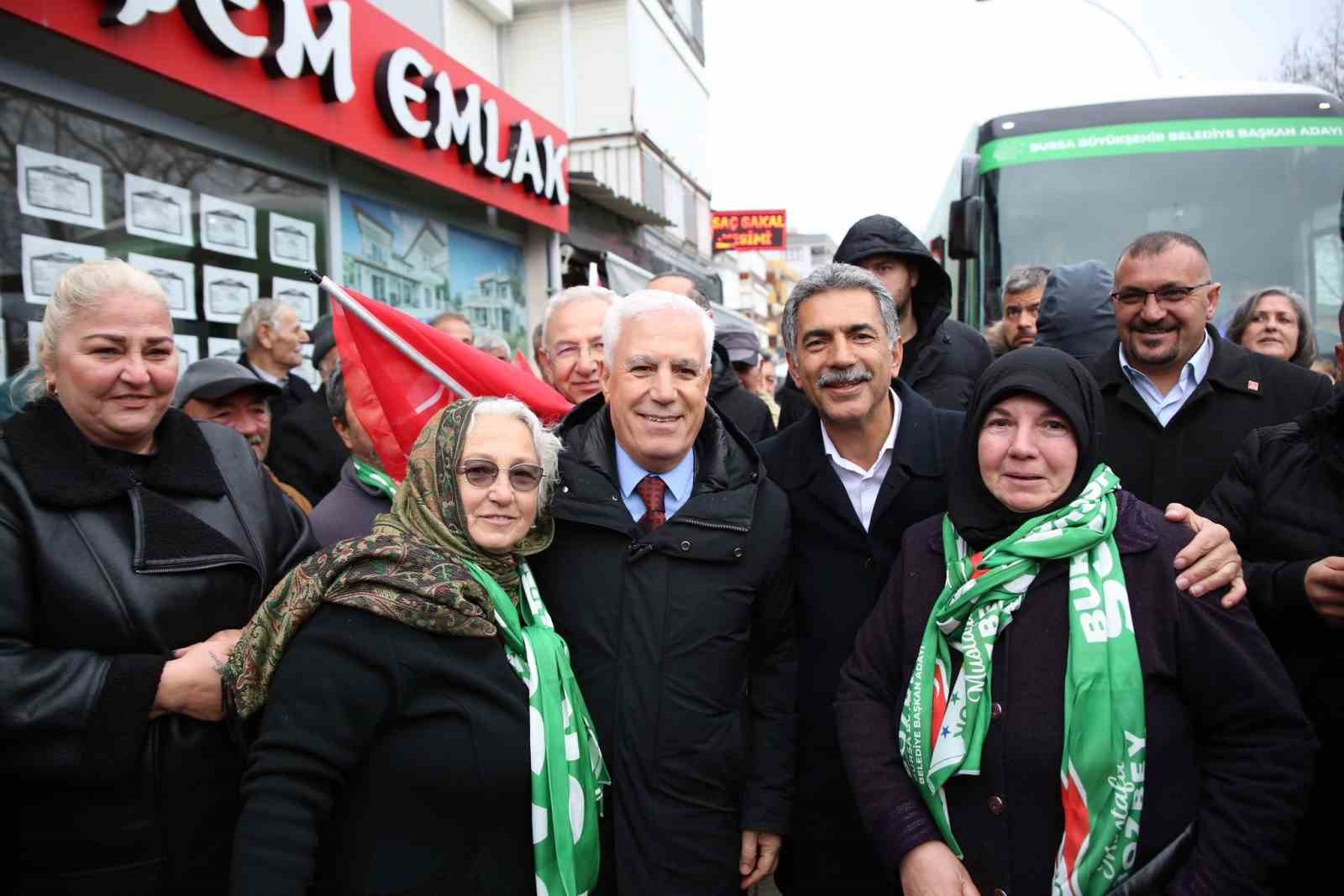 Bozbey Gemlikten Seslendi: “Bursayı Gerçek Bir Deniz Kenti Yapacağız”