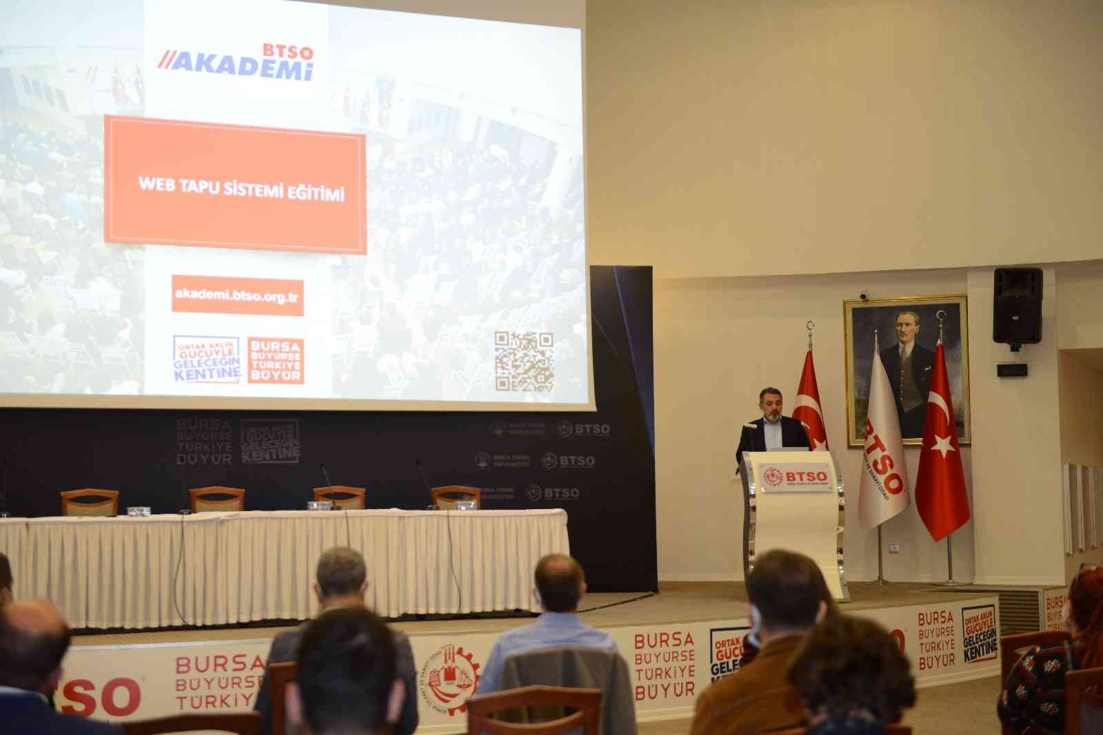 Btso Akademide Web Tapu Sistemi Ele Alındı