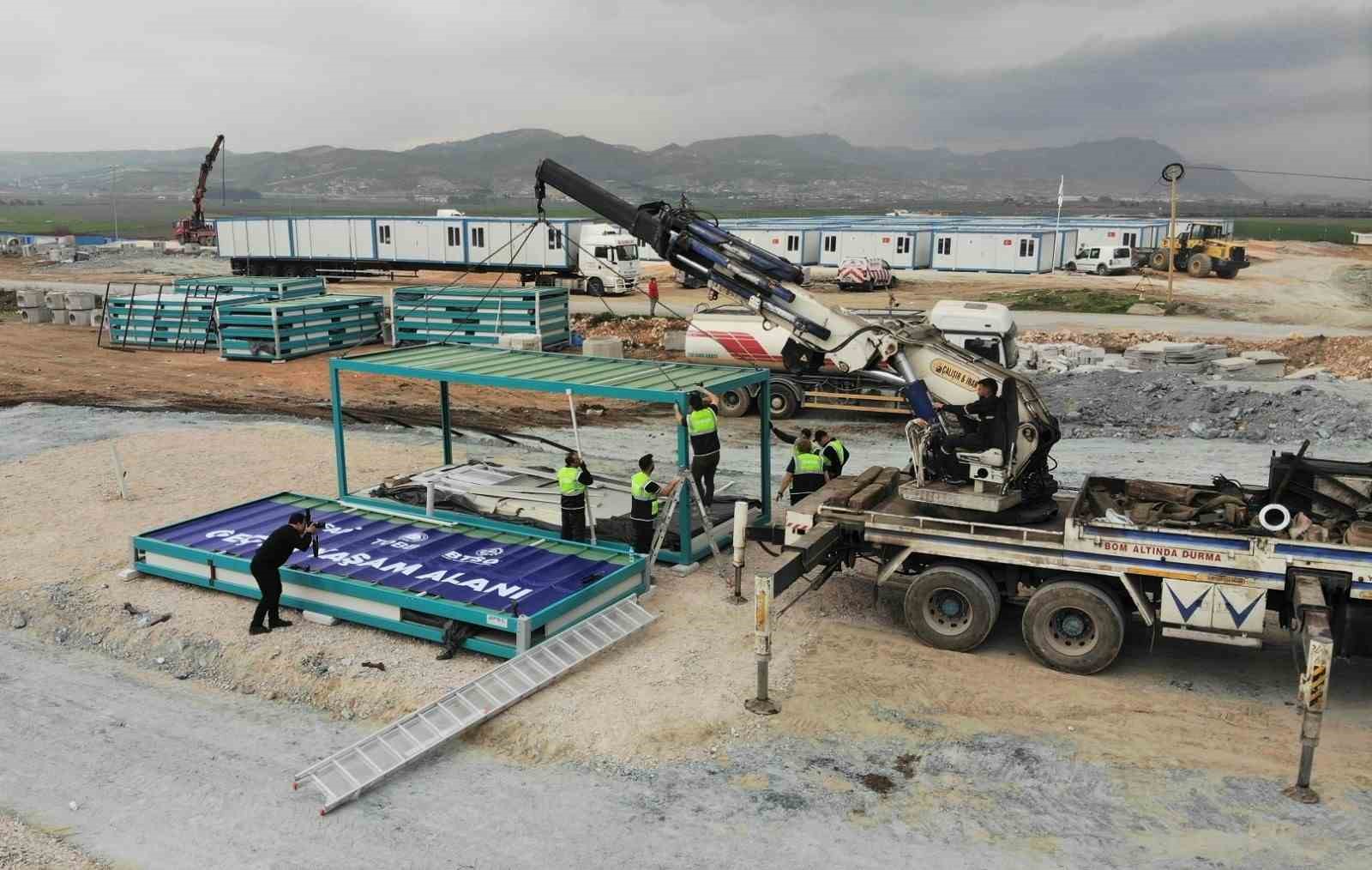 Btso Geçici Yaşam Merkezi Depremzedelerin Yaralarını Saracak